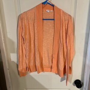 GAP Women's Coral Open-Front Lightweight Cardigan